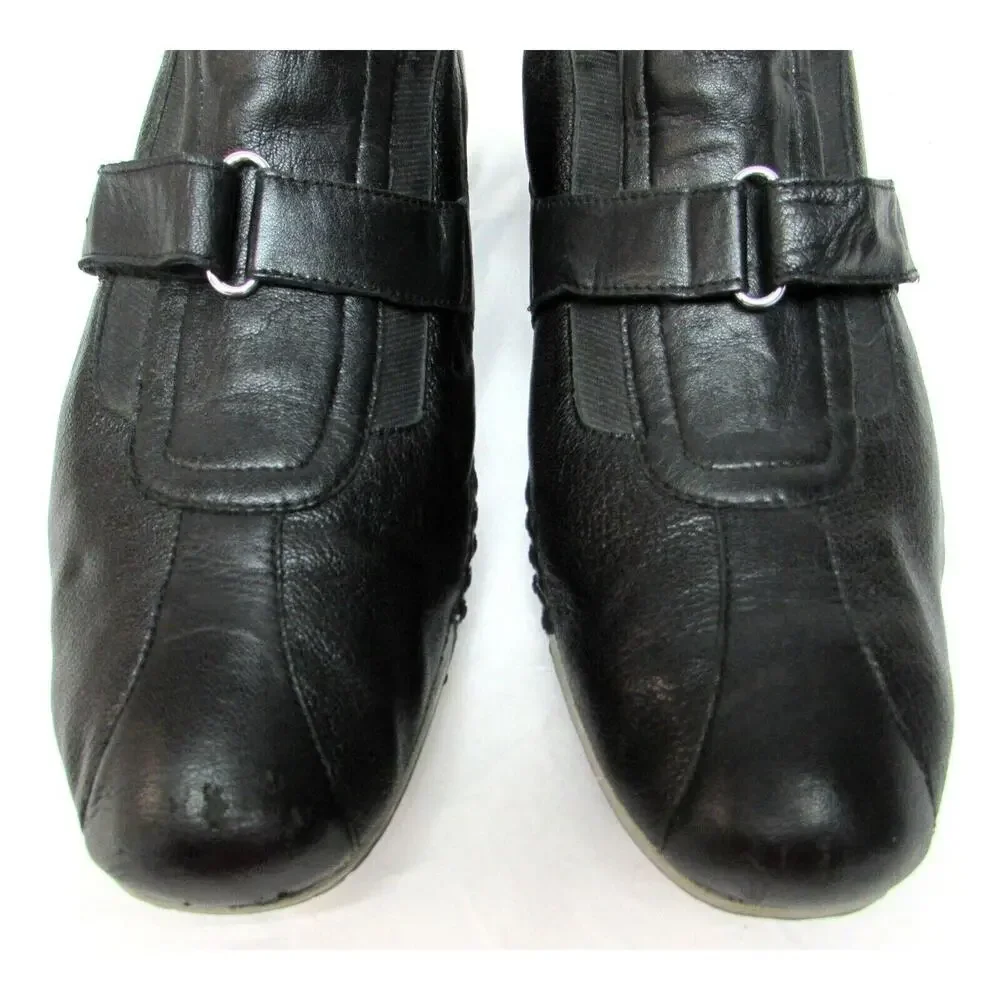 Cole Haan men's size 11.5 M black leather sneakers casual loafers